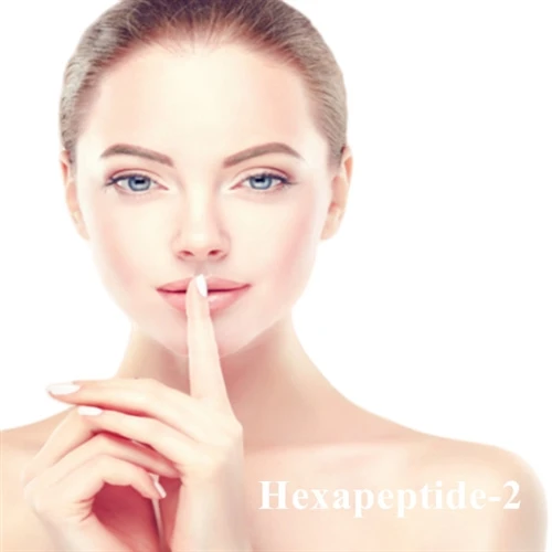Hexapeptide-2 sitou travay ak efè doub nan eklere po ak anti-aje.